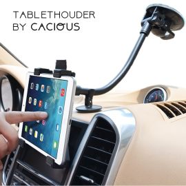 Auto tablethouder universeel · Dashboard en voorruit bevestiging · Cacious
