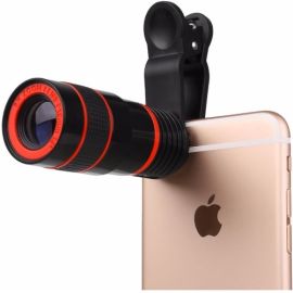 Clip-on Smartphone Zoom- / Telescooplens - o.a. geschikt voor iPhone