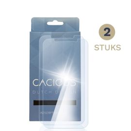 iPhone 13 / 13 Pro Screen Protector - 2 stuks - Cacious (Clear serie)